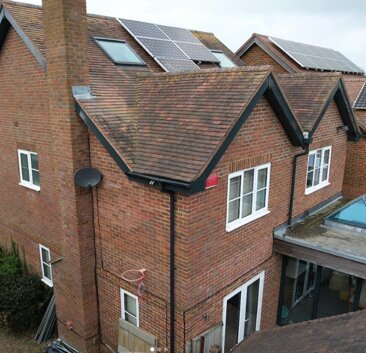 New fascias and soffits installation