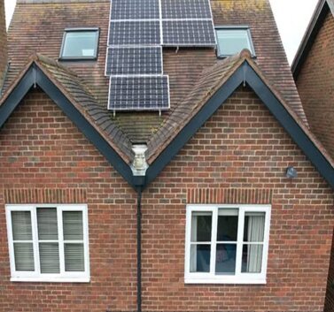 Roofline replacement with new downpipes
